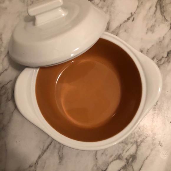 The Pampered Chef white bakeware